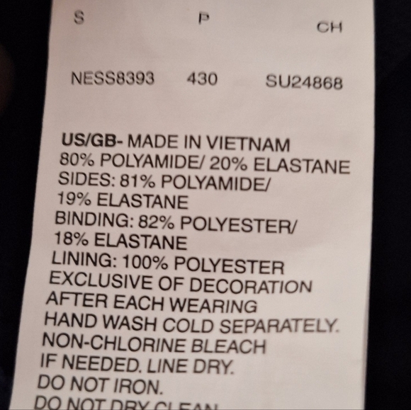 Nike One Piece blue Racerback swimsuit size S NWT - Picture 5 of 16